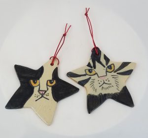 Star Cat Ornaments