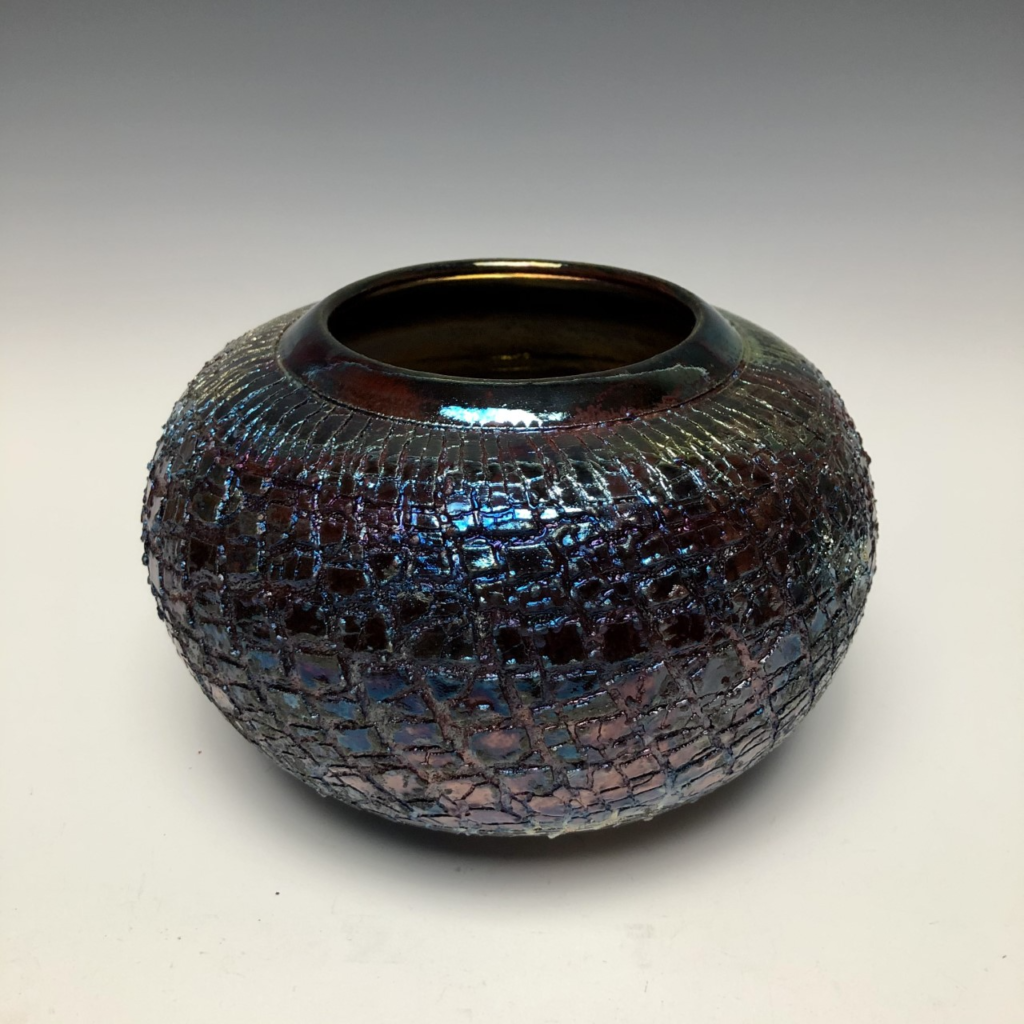 Medium Raku Vase 1