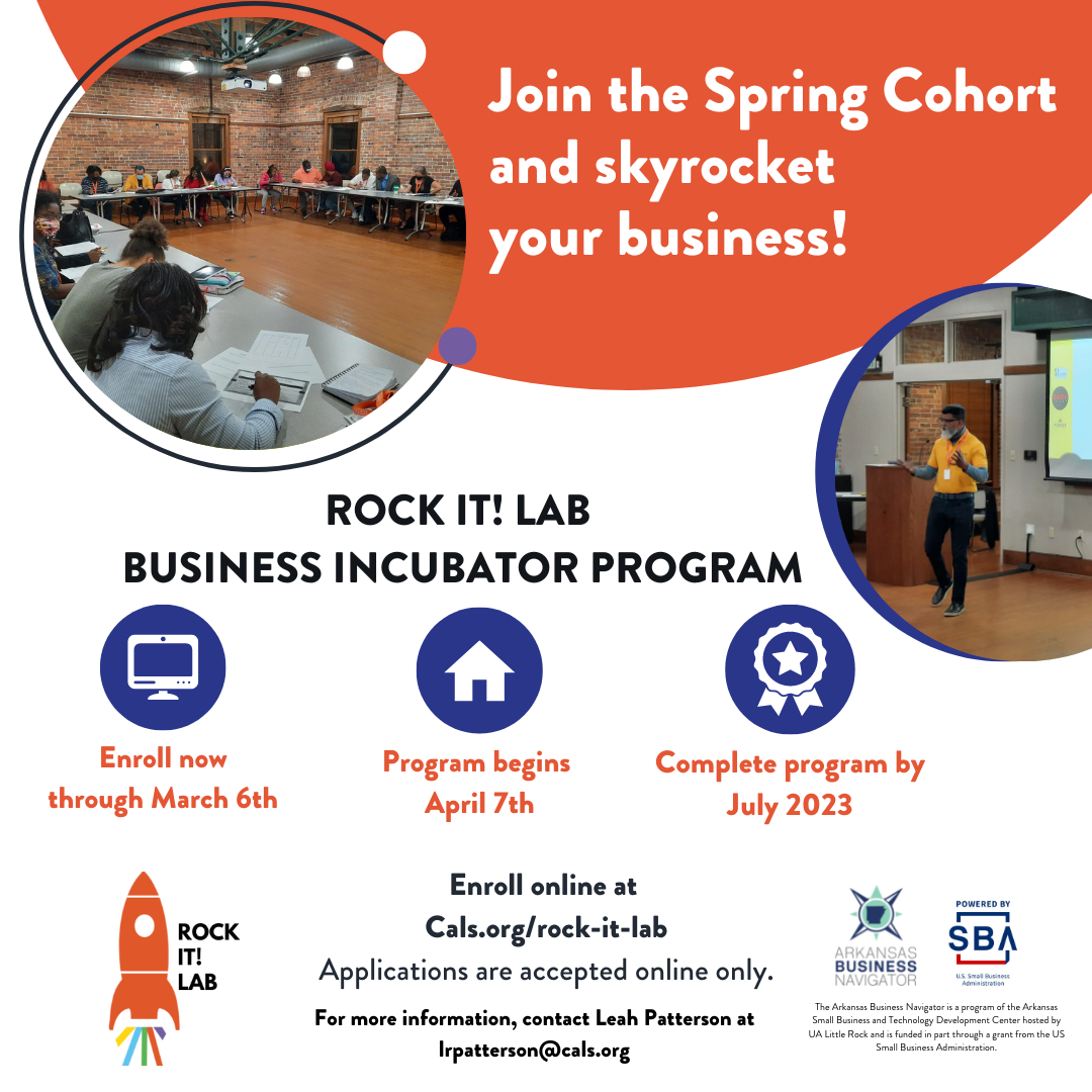 Incubator Program Rock It! Lab