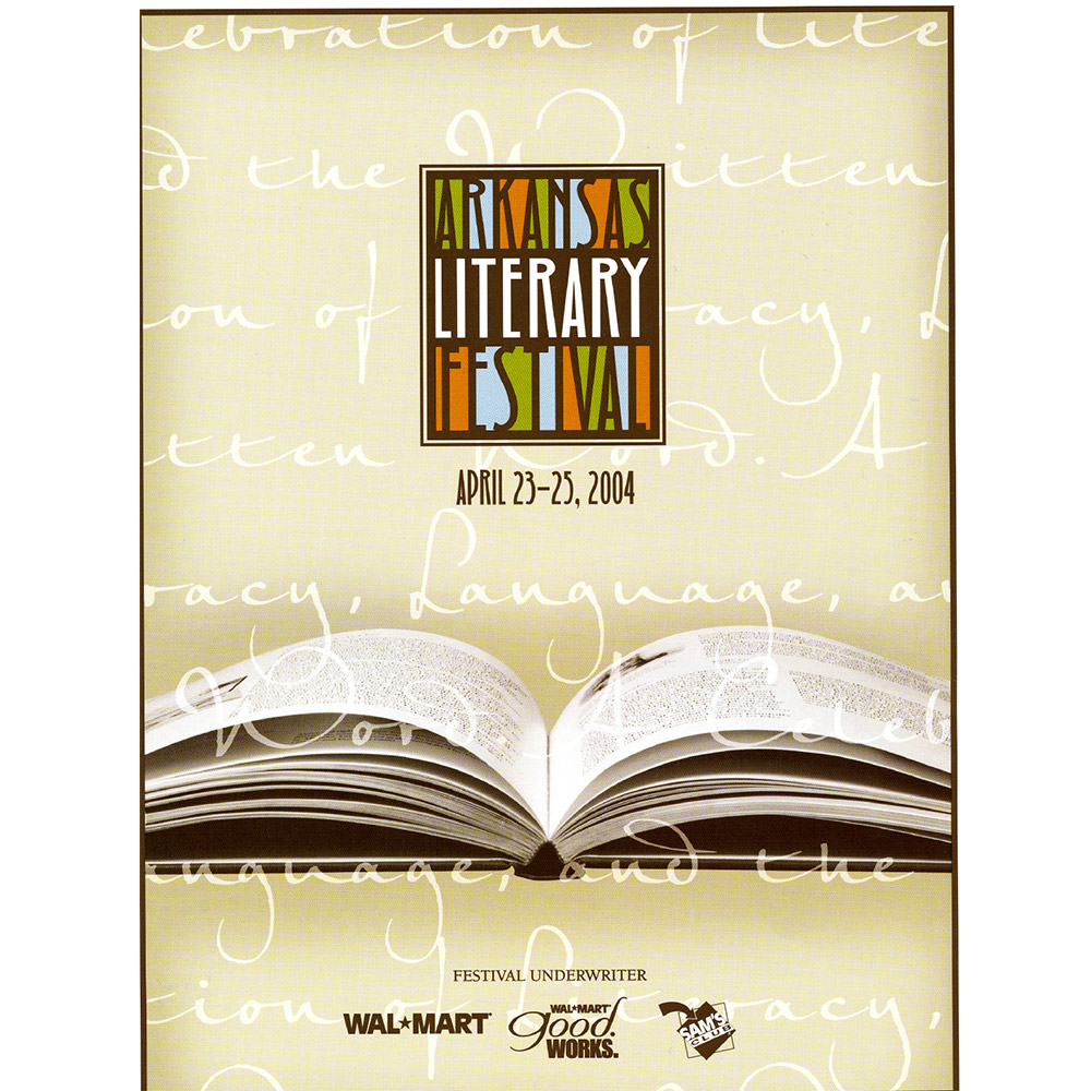 2004 Arkansas Literary Festival Guide cover image