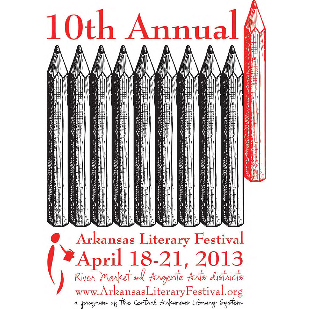 2013 Arkansas Literary Festival Guide cover image
