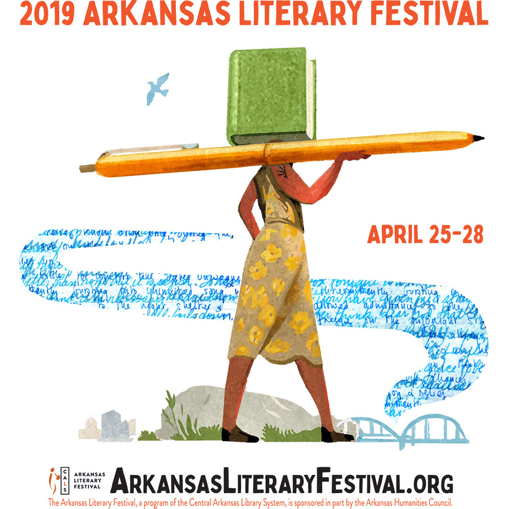 2019 Arkansas Literary Festival Guide cover image