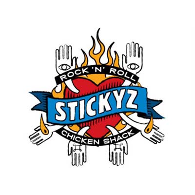 logo for Stickyz Rock 'n Roll Chicken Shack
