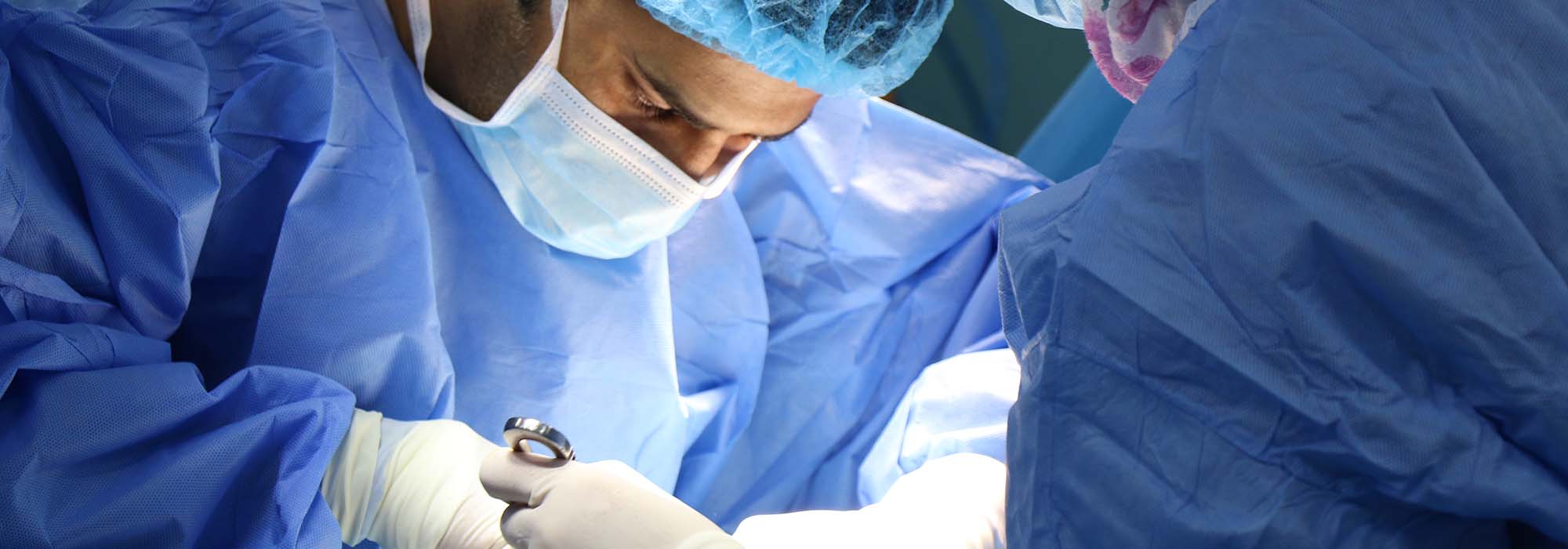 surgeons during an operation
