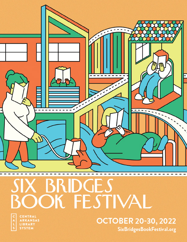 2021 Six Bridges Book Festival Guide cover image