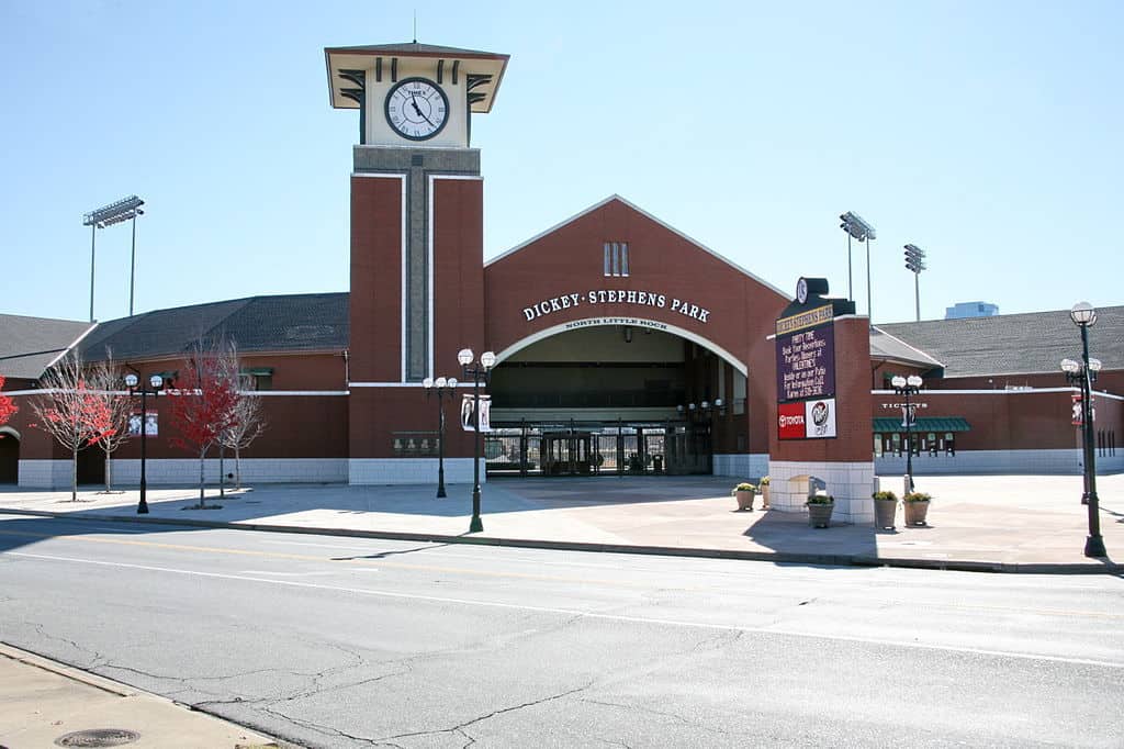 Dickey Stephens Park, home of the Arkansas Travelers