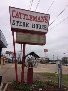Cattleman's Steak House in Texarkana