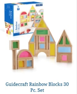 TOY : Blocks : Rainbow, 30-piece
