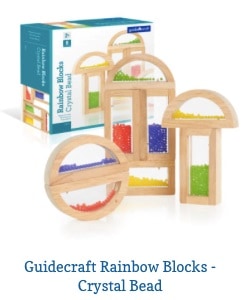 TOY : Blocks : Rainbow Crystal Bead