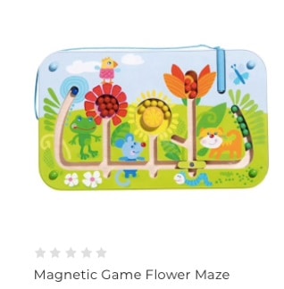 TOY : Games : Flower Maze Magnetic Game