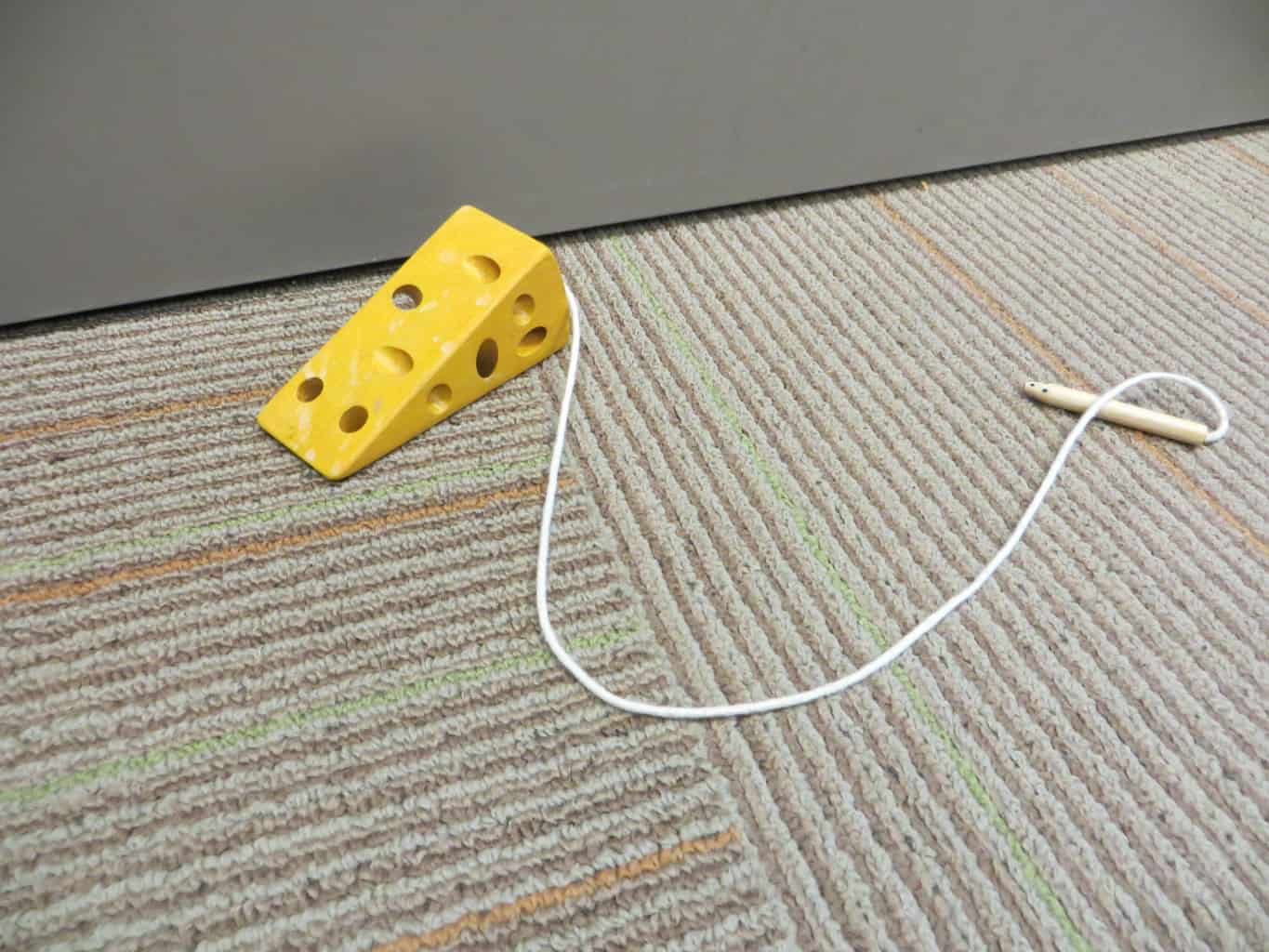 TOY : Toddlers : Cheese On A String Lacing Toy