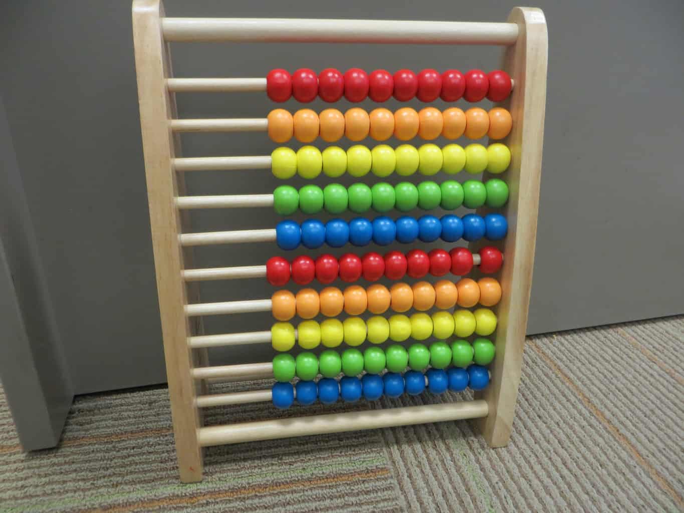 TOY : Toddlers : Abacus, Rainbow Bead