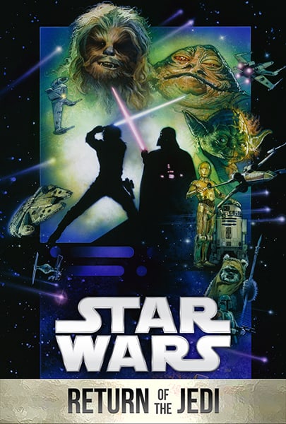 official poster for Star Wars: Episode VI Return of the Jedi