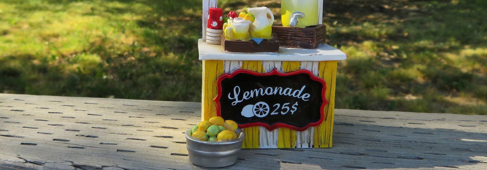 child's lemonade stand