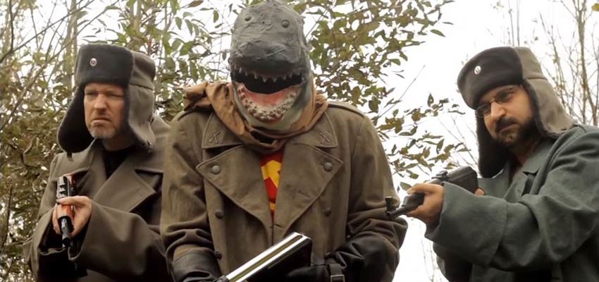 a still from post apocalyptic commando shark