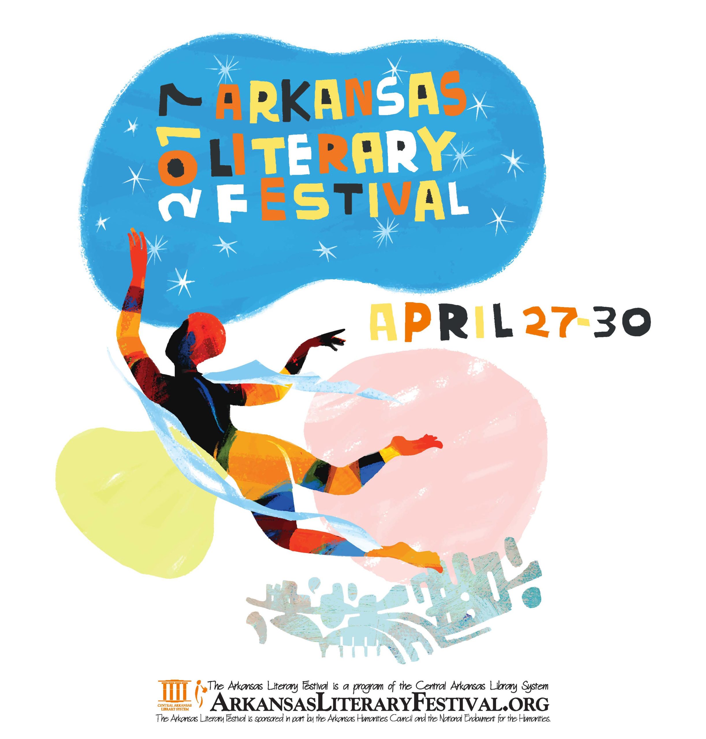 2017 Arkansas Literary Festival Guide cover image