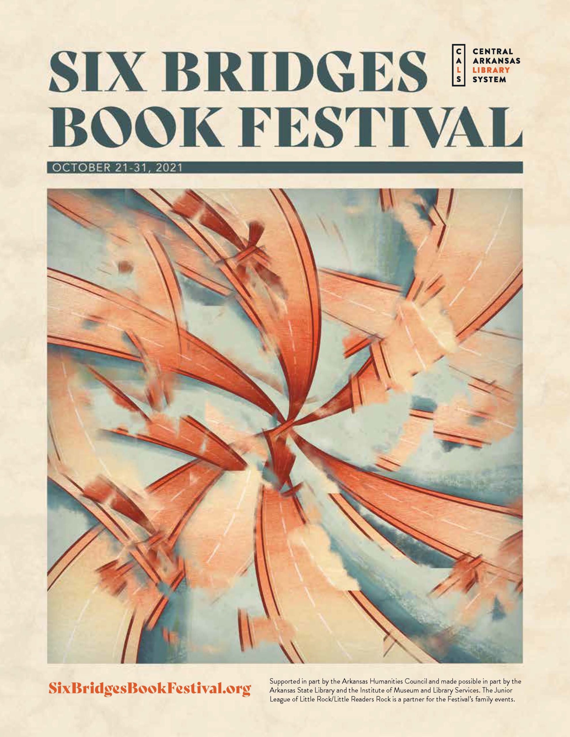 2021 Six Bridges Book Festival Guide cover image