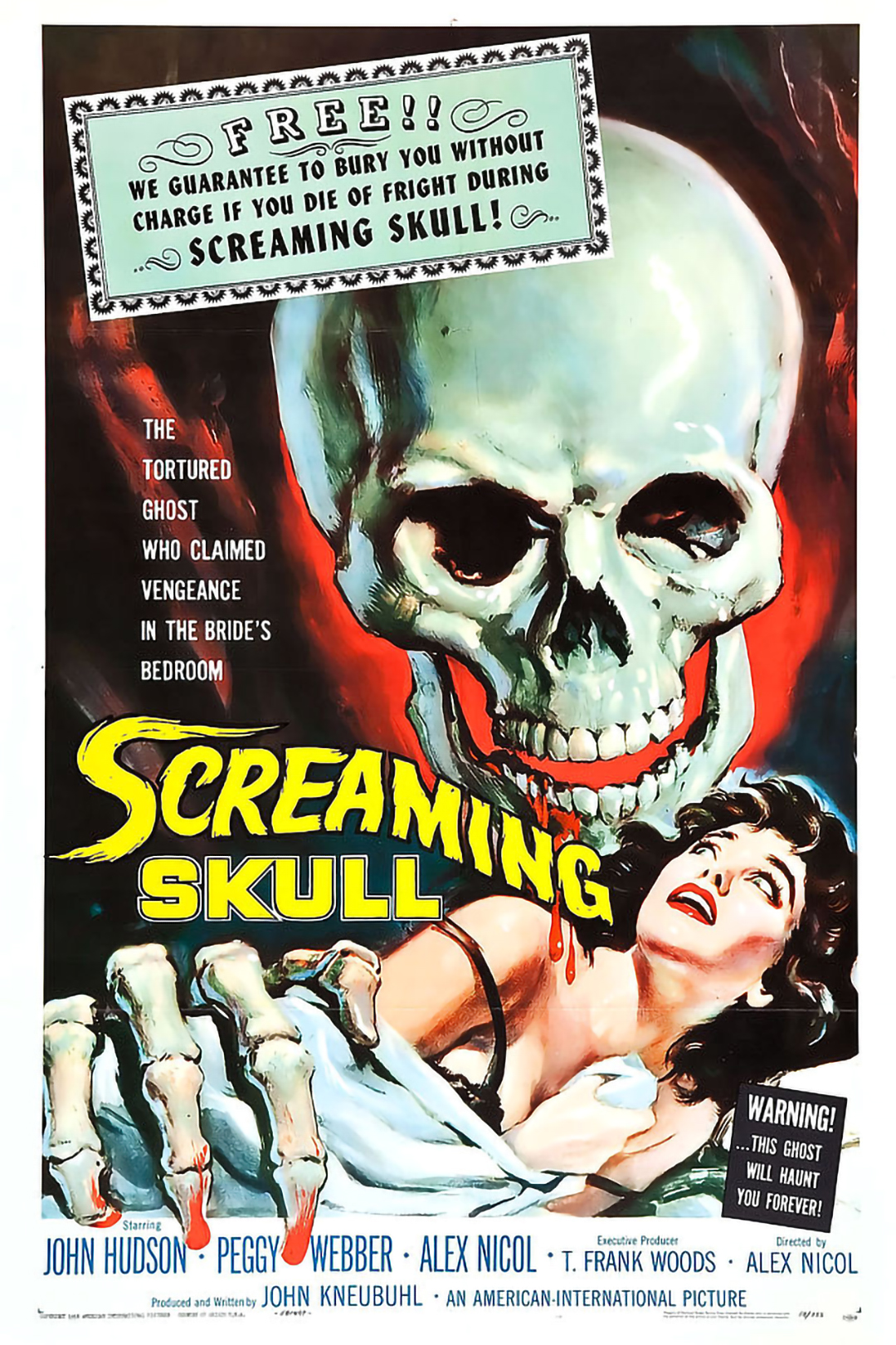 The Screaming Skull (1958, NR)