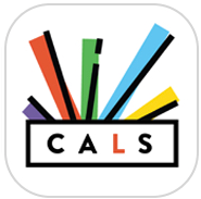 CALS app icon with CALS spark logo