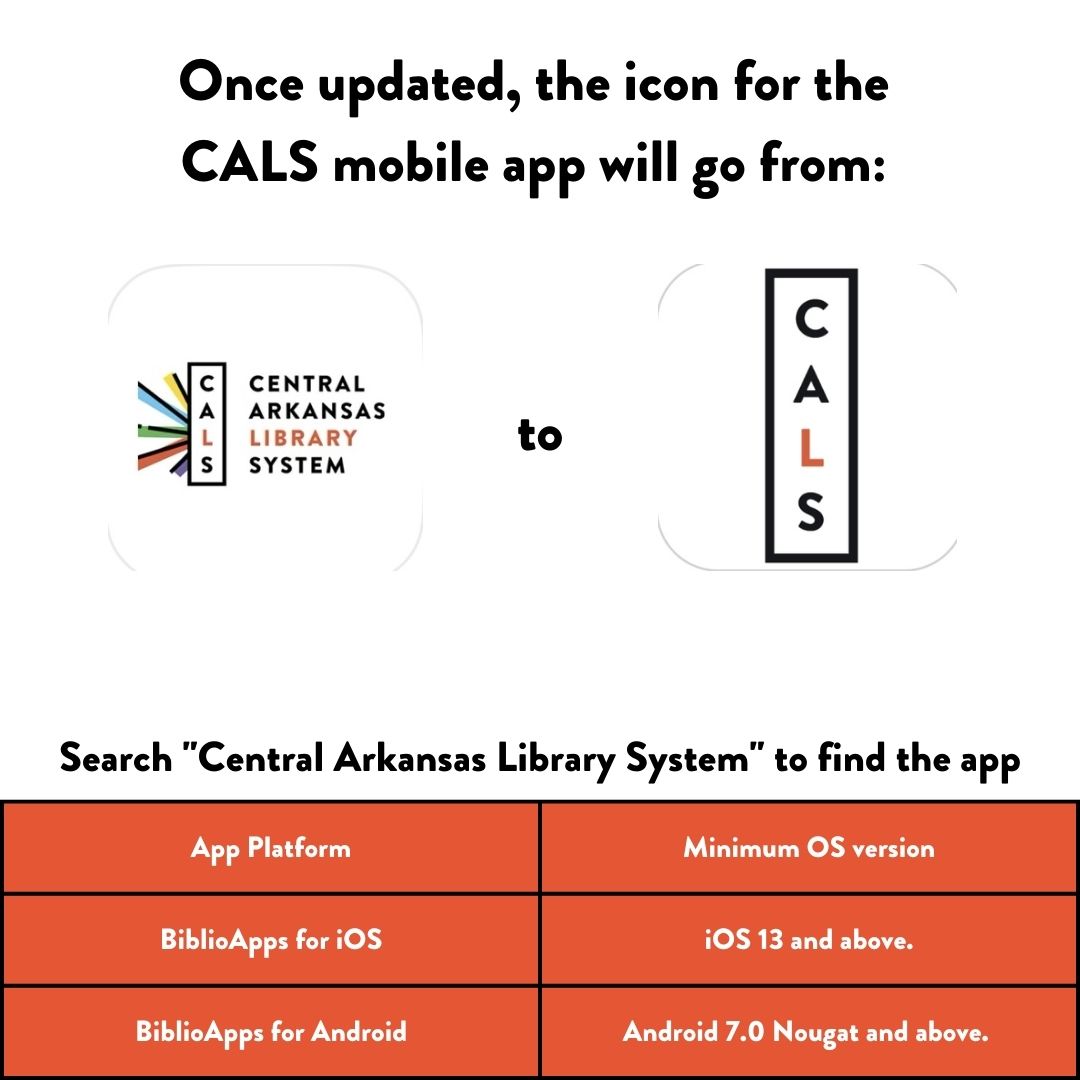 Biblio is Back! Central Arkansas Library System