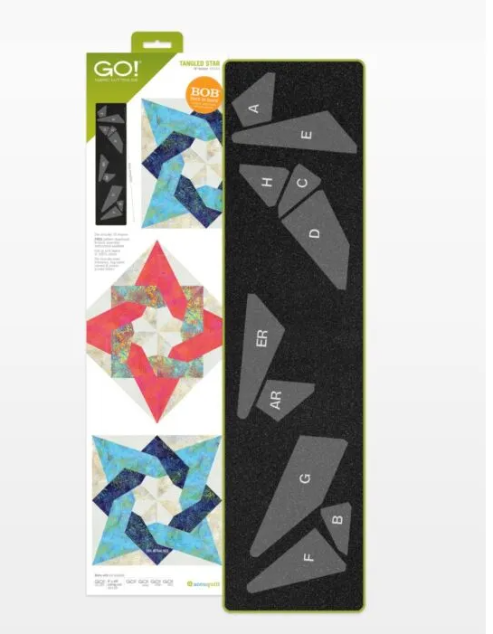 AccuQuilt GO! Fabric Cutting Die Block : Tangled Star