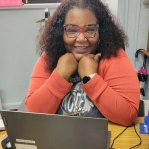 Latina Sheard, Branch Manager of Sue Cowan Williams Library