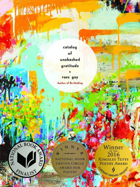 cover of catalog of unabashed gratitude by ross gay